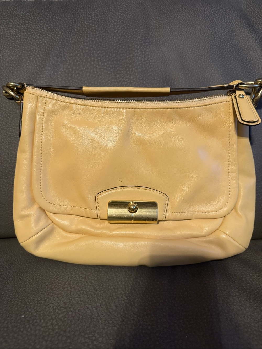 Coach Kristin leather crossbody/shoulder bag